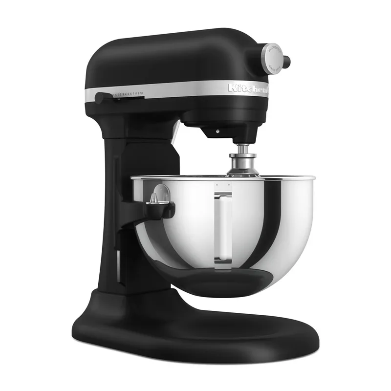 KitchenAid Heavy Duty 5KSM55SXX-EBM Noir mat - Batteur mélangeur planétaire
