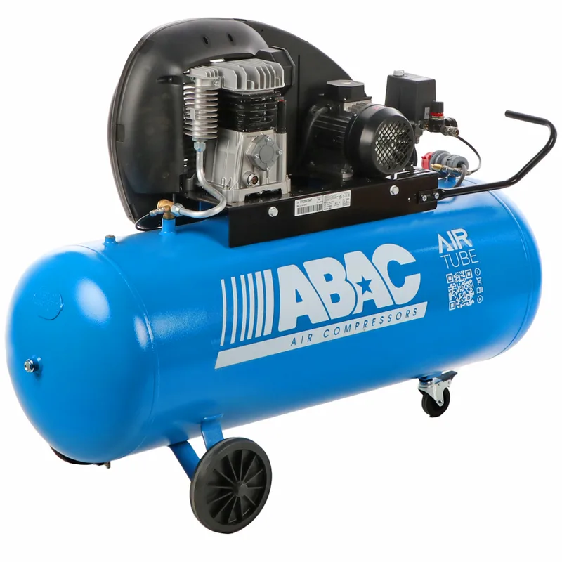 ABAC EXT A29B 200 CT3 - Compresseur d'air électrique triphasé à courroie - Moteur 3 CV - 200 L