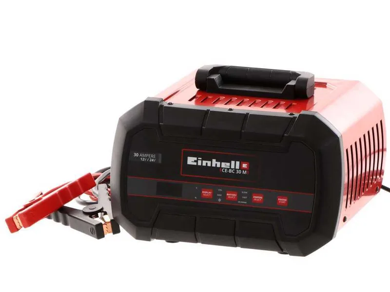 Einhell CE-BC 30 M - Chargeur de batterie, démarreur et mainteneur de charge - Avec microprocesseur