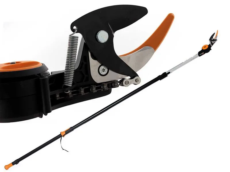 Fiskars UPX86 - Coupe-branches télescopique professionnel - perche de 240/400 cm - Ø 32 mm