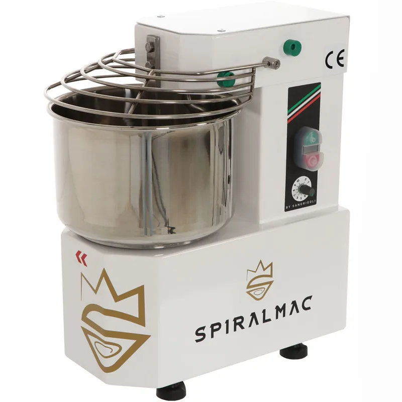 Pétrin à spirale SPIRALMAC SV5VV avec variateur à 10 viteses - Capacité 5 Kg