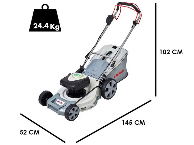 Tondeuse tractée à batterie IKRA IAM 40-4625 S - 40V - 2,5Ah
