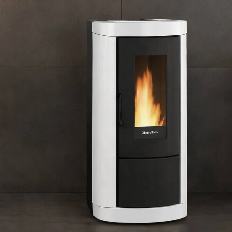 Extraflame mietta evo - Blanc poêle à granulés evolution line