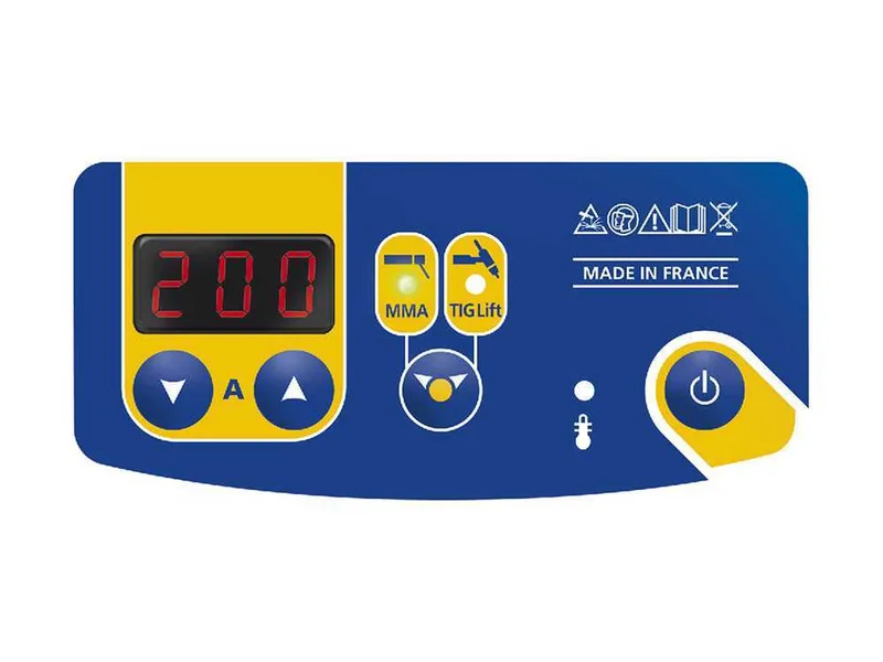 GYS Gysmi E200 FV - Poste à souder Inverter (MMA, TIG Lift)+ Masque, à courant continu (DC)