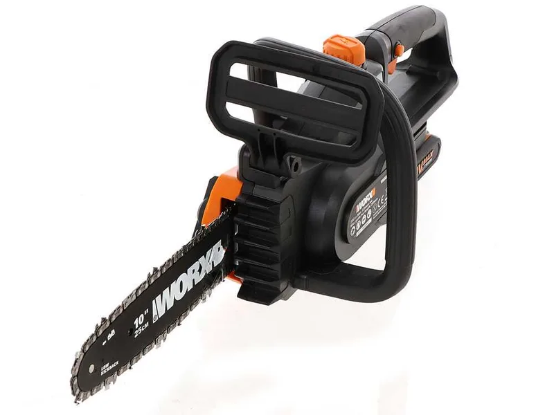 WORX WG322E.1 - Tronçonneuse électrique 20 V 2 Ah - Guide de 25 cm