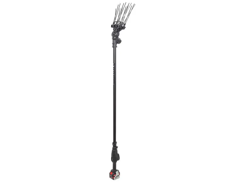 Aima Twist Plus Cordless - Peigne vibreur électrique à batterie - Perche télescopique en aluminium 195-300 cm - 2 x 21 V 5,2 Ah