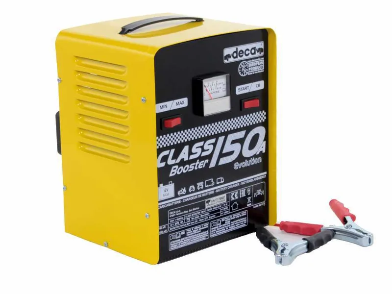 Deca class booster 150A - Chargeur de batterie avec démarreur - monophasé - batteries 12V
