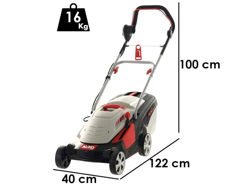 AL-KO Comfort 34E - Tondeuse à gazon électrique - 1200W - Coupe de 34 cm
