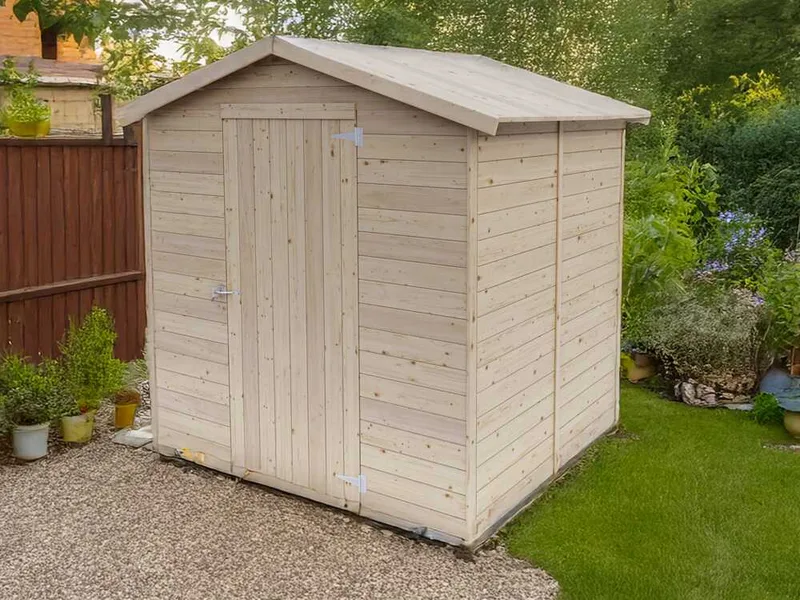 Alce Stefy 200x207 - Abri de jardin en bois - 200x207x214 cm
