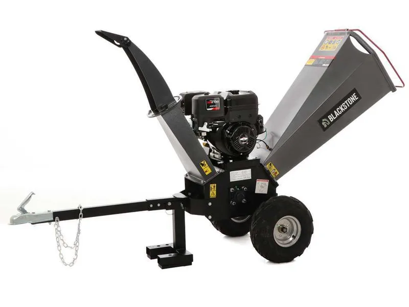 BlackStone BC 1500 BSE - Broyeur de branches thermique - Moteur B&S XR2100 de 13.5 CV