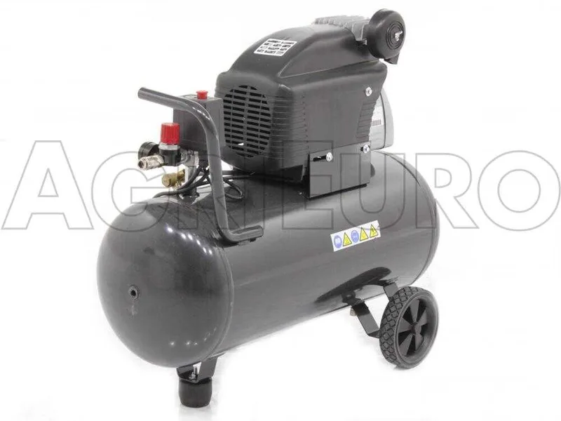Nuair FC 2 50 - Compresseur d'air électrique monophasé - Moteur 2 CV - 50 L à air comprimé
