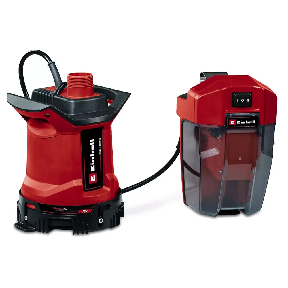 Einhell GE-DP 18/25 LL Li - Solo - Pompe immergée pour eaux chargées