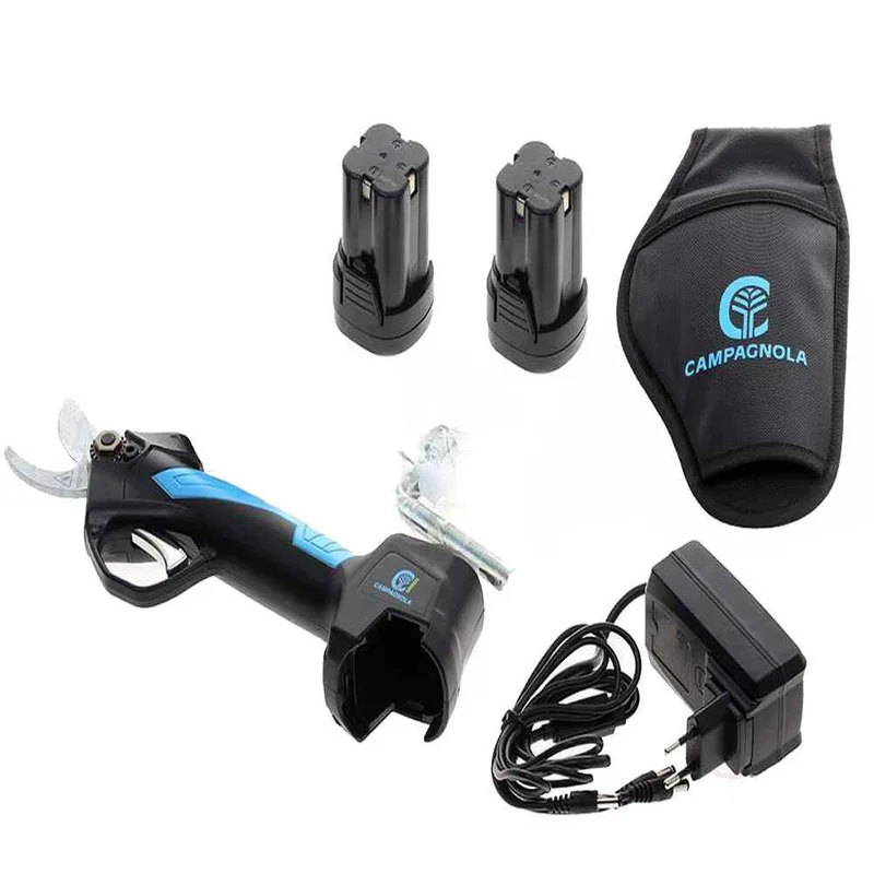 Sécateur électrique de taille SPEEDY Campagnola - 2 batteries de 2 Ah - Diamètre de coupe 25 mm