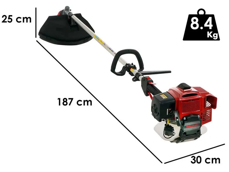 EuroMech TJ 53 EC - Débroussailleuse thermique - Moteur Kawasaki