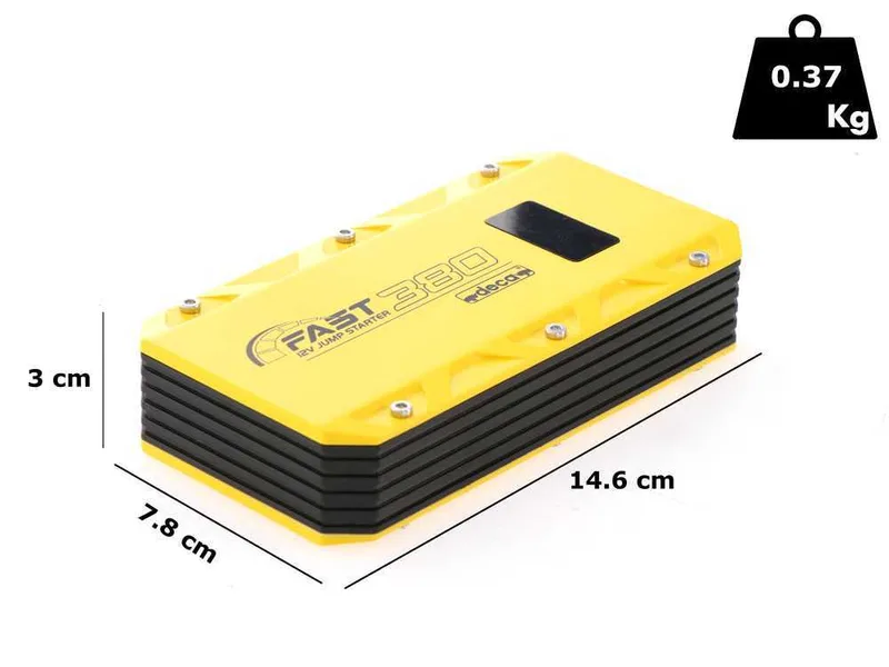 Démarreur portable multifonction et batterie externe Deca Fast 380