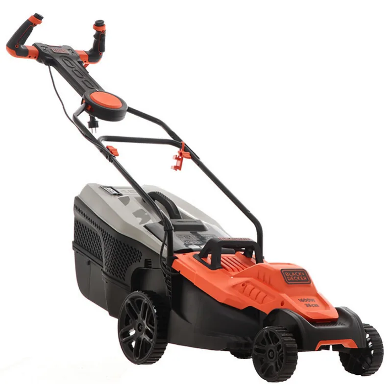 Black & Decker BEMW471ES-QS - Tondeuse à gazon électrique - 1600W - Coupe de 38 cm