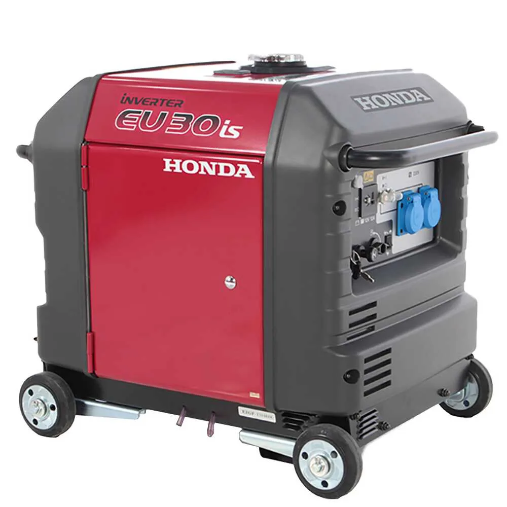 Honda EU30is - Groupe électrogène insonorisé sur chariot à inverter 3 kW - Continu 2.8 kW Monophasé