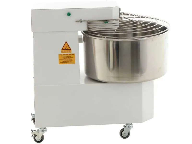 Pétrin à spirale à haut niveau d'hydratation triphasé SPIRALMAC SV44HH 2 vitesses - 44 Kg