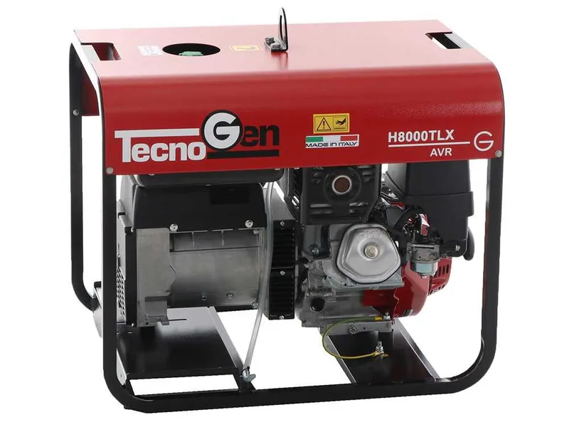 TecnoGen H8000TLX - Groupe électrogène de courant 6 kW - Continu 5.4 kW Triphasé