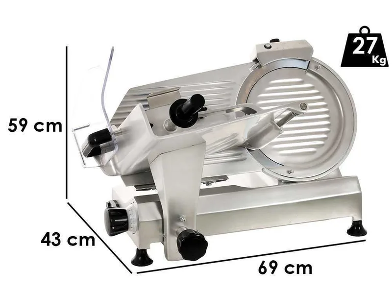 FAC F300CL - Trancheuse à gravité - CE Professionnel - En aluminium anodisé