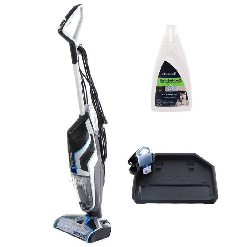 BISSELL CrossWave Pet Pro - Nettoyeur de sols électrique 3 en 1 lave, sèche et aspire