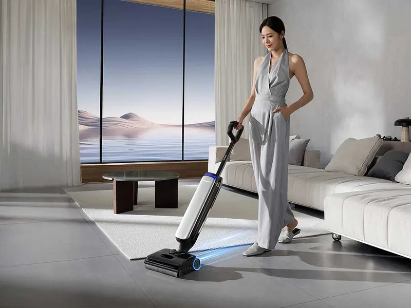 Tineco Floor One S9 Artist Premium - Autolaveuse avec batterie intelligente - 3 en 1 : lave, sèche et aspire