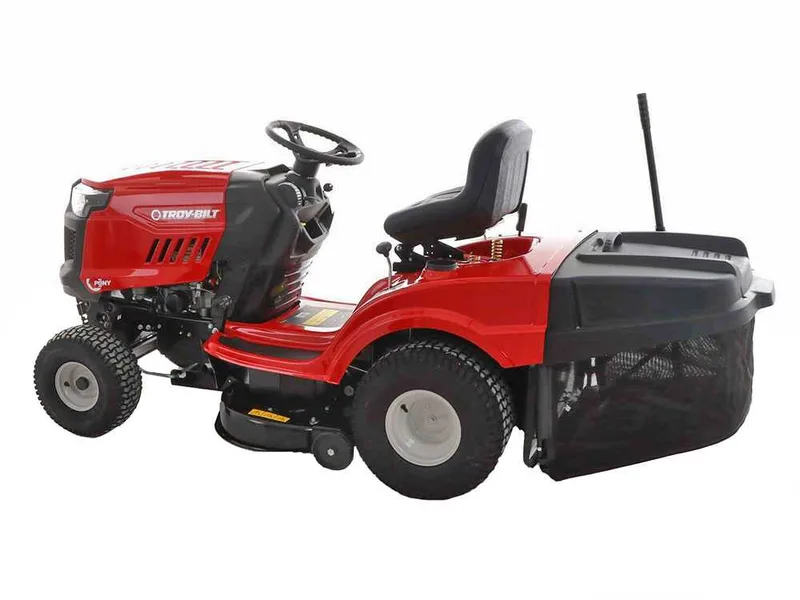Troy Bilt Pony 927T-R - Tracteur tondeuse - transmission transmatic - bac de ramassage