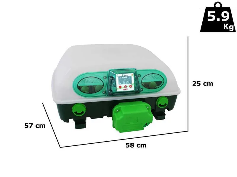 River Systems ET 49 SUPER - Couveuse à œufs automatique - 49 œufs
