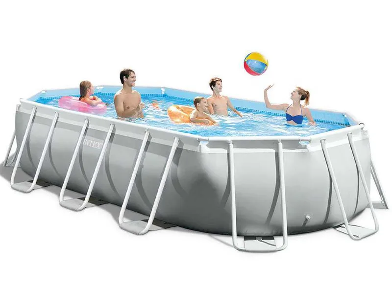 Intex Prisma Frame 26796NP - 503x274x122 cm - Piscine Ovale