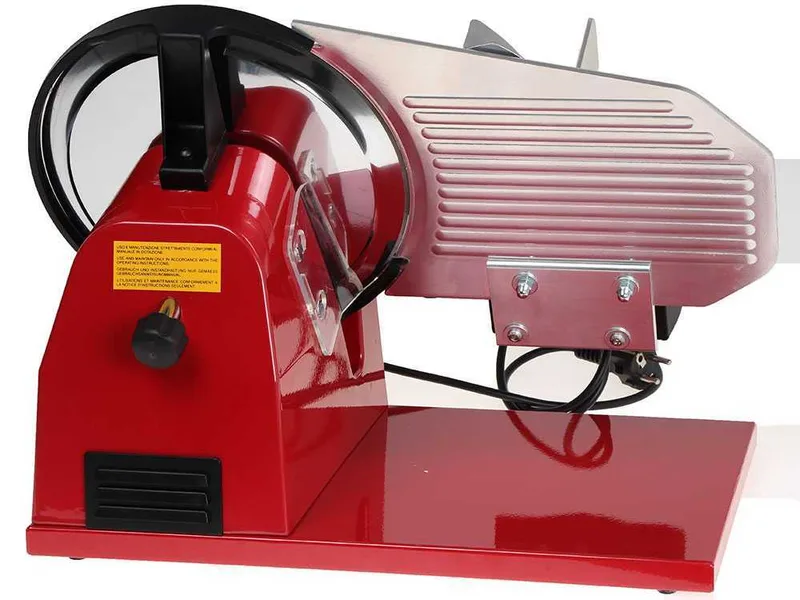 Seven Italy PS 250 PRO Rouge -Trancheuse avec lame de 250 mm - Affûteur compris - 180 Watts