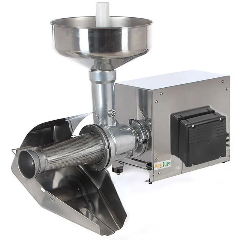 Épépineuse électrique AE-SM5 - 1 CV INOX avec moteur électrique 230 V - 600 W
