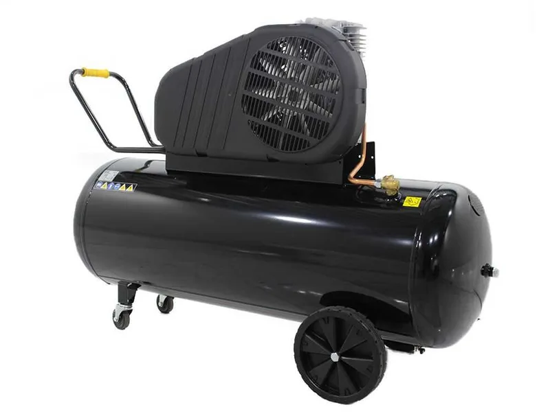 Stanley Fatmax B 480/10/200T - Compresseur d'air électrique triphasé à courroie - moteur 4 CV - 200 L