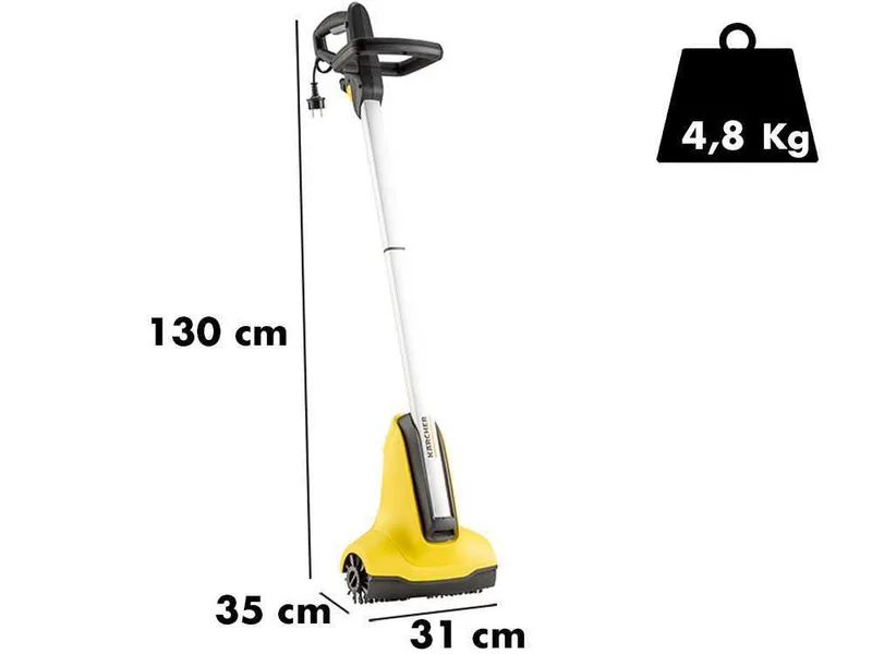 Nettoyeur de sol Karcher PCL 4 - nettoyeur de sol avec brosses à rouleaux - 600 W