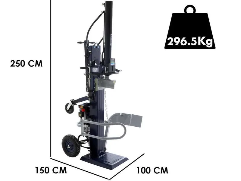 BullMach BM-LS-ET 22 V - Fendeuse électrique - Verticale - 400V