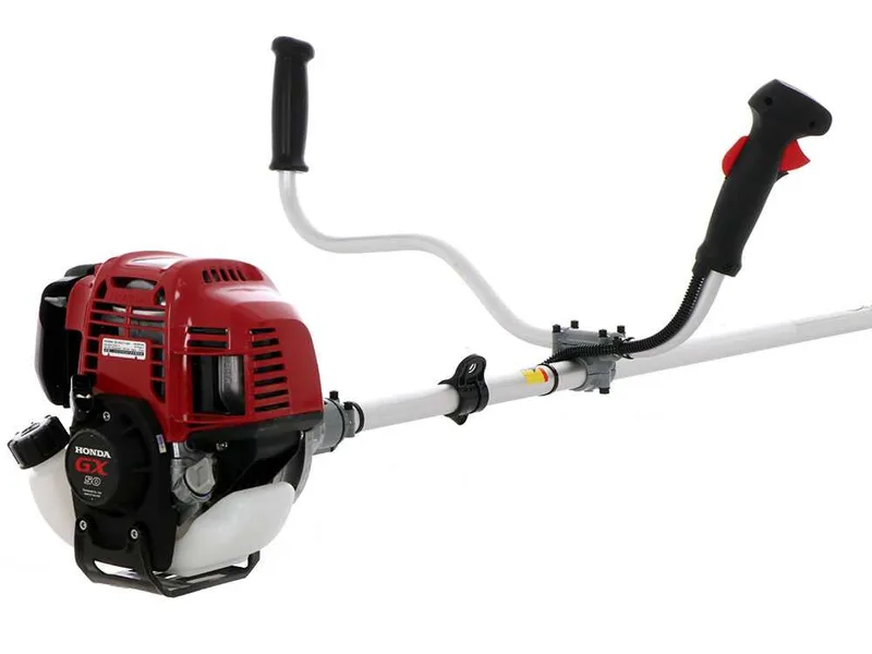 EuroMech HO 50 C - Débroussailleuse à essence 4 temps avec guidon à double poignée - Moteur Honda GX50