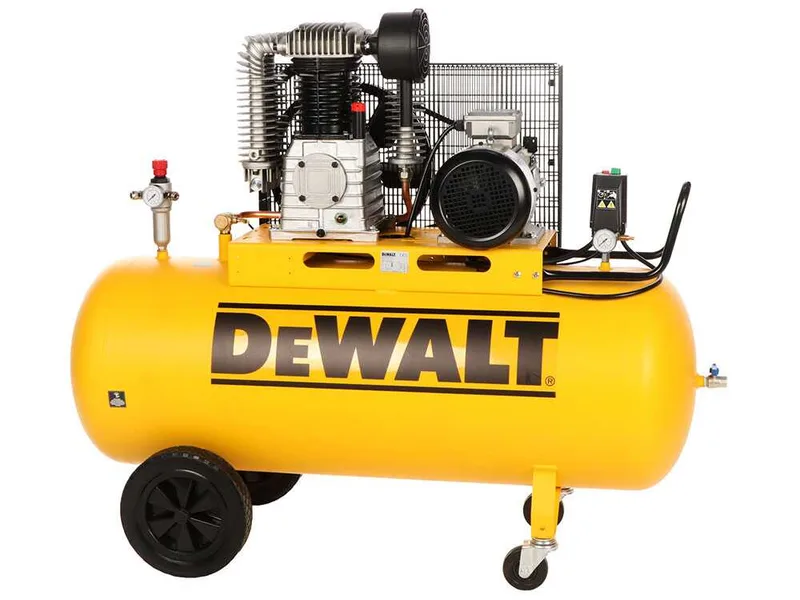 DeWalt DXCMB75T270HCE - Compresseur d'air électrique triphasé par courroie - Moteur 7,5 CV – 270 L