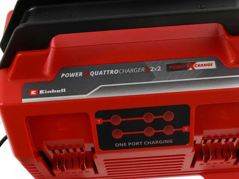 Chargeur de batterie Einhell - 2x2 Power X-Quattrocharger - 4 A