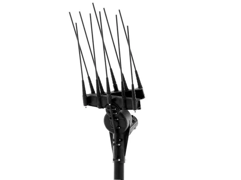Peigne vibreur électrique à batterie Aima Twist Standard 210-310 cm - Perche aluminium + rallonge