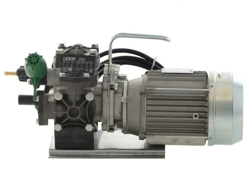 Kit de motopompe électrique de pulvérisation avec chariot - Udor Iota 20 hp1
