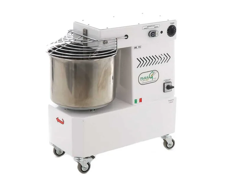 Pétrin à spirale électrique professionnel Famag IM15 monophasé - 12 KG