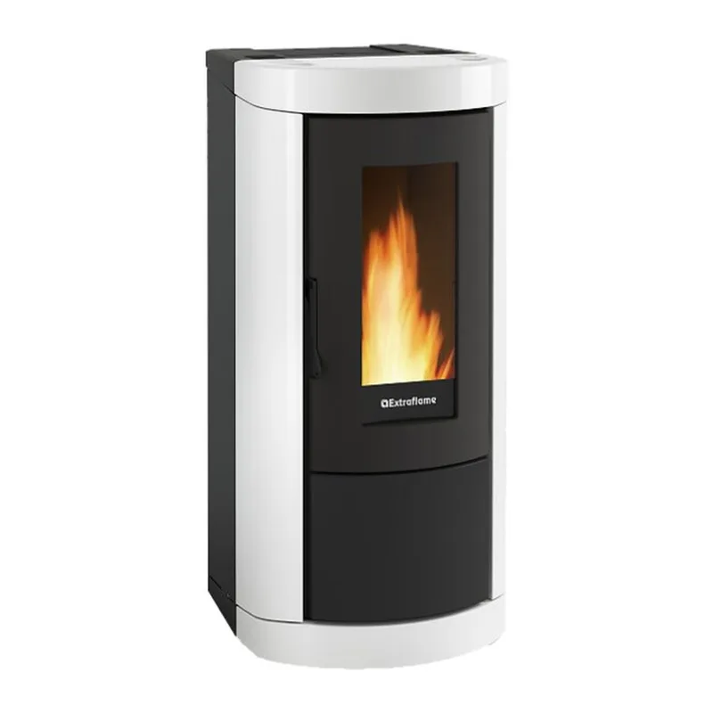 Extraflame mietta evo - Blanc poêle à granulés evolution line