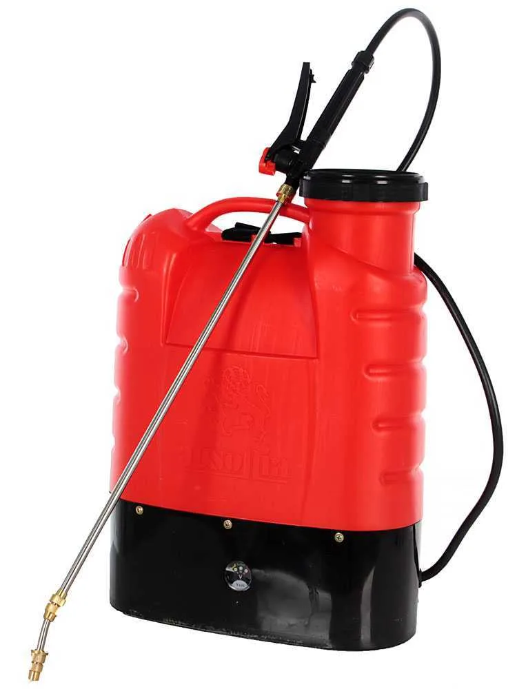 Pompe de pulvérisation dorsale à batterie Ausonia - à dos, électrique, 16 litres - max 5 bars