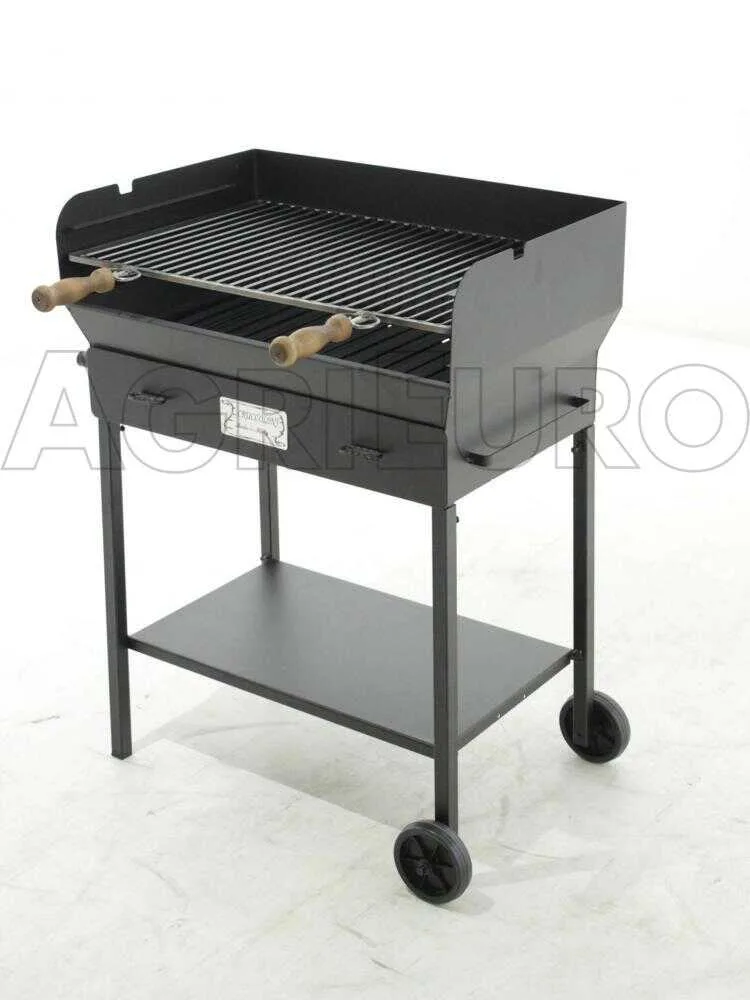Cruccolini Massa - Barbecue à bois et charbon en fer artisanal