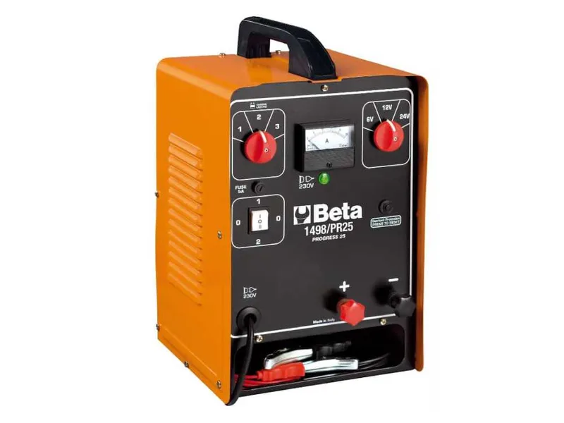 Beta 1498/PR25 - Chargeur portable - 6/12/24 V - Monophasé