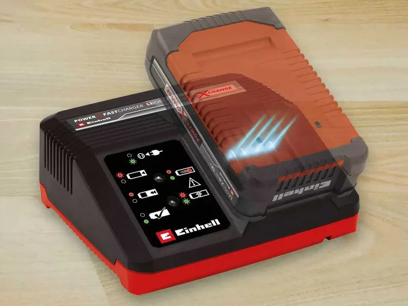 Chargeur Einhell Power X-Fastcharger 4 A - Pour batteries 18 V