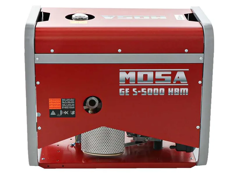 MOSA GE S-5000 HBM AVR - Groupe électrogène à essence avec AVR 4.4 KW - Continue 3.6 kW Monophasé - Moteur Honda GX270