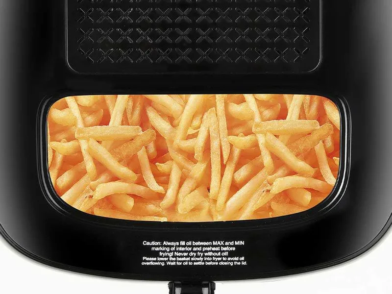 Girmi FG21 - Friteuse compacte 2,5 L avec panier