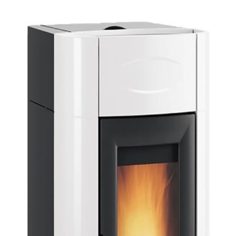 Extraflame isidora idro H23 5.0 evo - Blanc poêle à granulés bouilleur evolution line