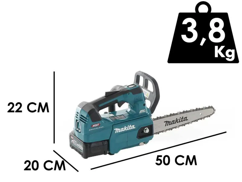 Makita UC006GZ - Tronçonneuse à batterie - Guide Carving de 25 cm