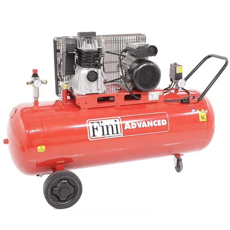 Fini Advanced MK 103-150-3M - Compresseur d'air électrique monophasé à courroie - Moteur 3 CV - 150 L